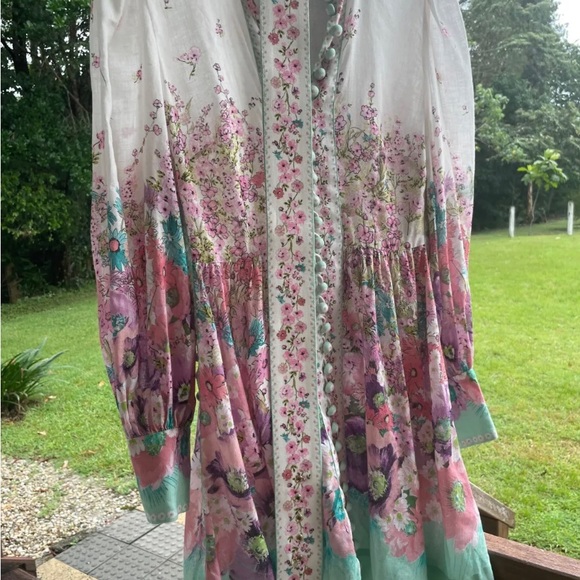 Zimmermann Jude belted floral-print linen mini dress - Picture 2 of 5